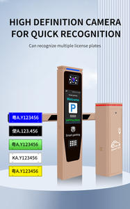 Barrière de contrôle d'accès à distance <span class=keywords><strong>en</strong></span> alliage d'aluminium, système intelligent de barrière de stationnement automatique à flèche droite - Product Image 4