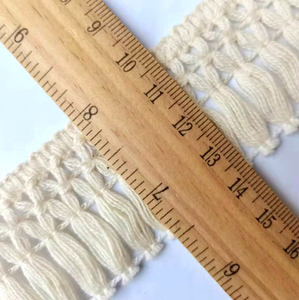 Bán Sỉ Băng Trang Trí Tua Rua Bằng Cotton 2Cm-8Cm Thảm Rèm May Tự Làm Đồ Trang Trí Tua Rua Mềm Trang Trí Dây Tua Rua <span class=keywords><strong>Mini</strong></span> Mới Nhất - Product Image 6