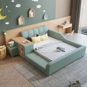 Commercio all'ingrosso di alta qualità rosa bambini bambini set di letti per le ragazze e il pannello dei bambini mobili altri mobili per bambini camera da letto - Product Image 4