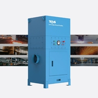 Système d'extraction de poussière centralisé à cartouches industrielles, équipement de filtration d'air haute efficacité