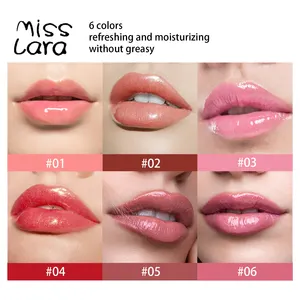 La última gran venta de Miss Lara jeringa forma mate brillo de labios taza antiadherente humectante