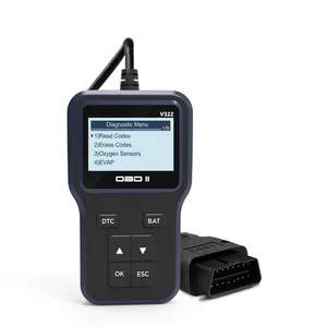 ECU V322 Bidirectional Scan OBD2 Vehicle Diagnostic Scanner Tool Car Fault Code Reader OBD Device OBDii Diagnostic Interface