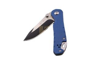 มีดพับพกพา <span class=keywords><strong>LEEN</strong></span> 1201 ราคาประหยัด ใบมีด 440C ผิวซาติน ด้ามจับ G10 พร้อมคลิป สำหรับกิจกรรมกลางแจ้ง ตั้งแคมป์ และใช้งานทั่วไป - Product Image 1