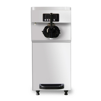 Machine à crème glacée à saveur unique multifonctionnelle de petit bureau avec système de pré-refroidissement