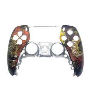 Customized Controller Faceplate Pattern Custom Touchpad Design Gamepad Button DIY Replacement Case For PS5