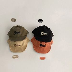 वसंत शरद ऋतु ऋतु के बच्चे नरम-ब्राइम्ड pvc बेसबॉल कैप कोरियन-स्टाइल प्यारा 6-पैनल विकोज़ कपड़े सनशेड - Product Image 3