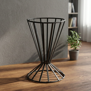 Cesta de alambre cónica de hierro - Product Image 3