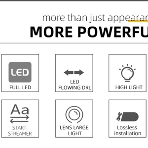 Sanvi - Faros Delanteros LED de Alta Calidad para Toyota Hilux Revo 2020-2024, Luces LED de Circulación Diurna Fluidas - Product Image 6