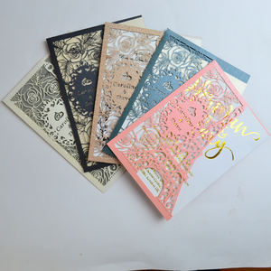 การ์ดเชิญงานแต่งงานแบบตัดเลเซอร์รูปหอไอเฟลปารีส ขนาด 5x7 นิ้ว พร้อมชื่อสั่งทำพิเศษ กระดาษเมทัลลิก สำหรับงานรับปริญญาและงานวันเกิด - Product Image 6