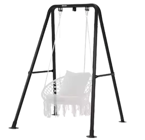 Support de hamac moderne en forme de gourde avec pieds antidérapants, mobilier d'extérieur, balançoire métallique pour tout-petits, pour chambre et salon - Product Image 5