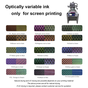 Gdlegend quang biến mực đồng để màu xanh lá cây vàng để màu xanh lá cây mực dung môi màu sắc thay đổi màn hình in ấn an ninh mực F12 - Product Image 5