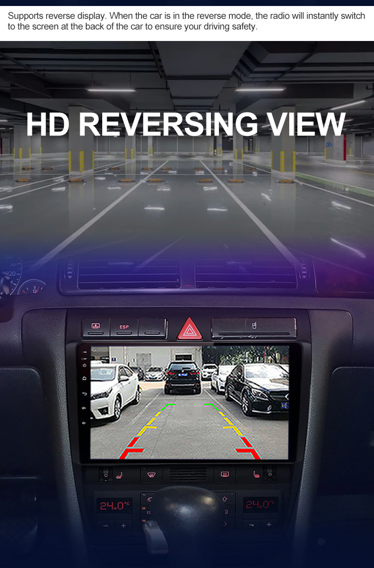 Autoradio Car Radio For Audi A6 C5 1997-2004 2din Multimedia Video GPS Navigation Carplay Android Stereo Headunit