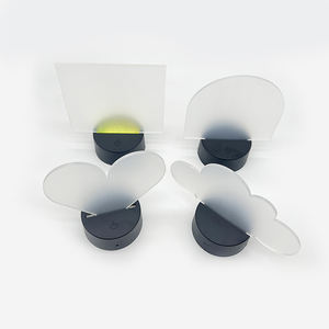 Lampe LED 3D de nuit avec base, câble USB, télécommande, 16 couleurs, panneau en verre acrylique vierge, support d'affichage en ABS pour l'affichage - Product Image 6