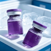 Poudre de peptide de cuivre bleu de haute pureté à 99 %, Tripeptide-1, 50 mg, 100 mg, matière première cosmétique, poudre lyophilisée, fourniture d'usine