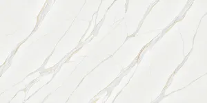 Nhà bếp Countertop đá thạch anh slab New calacatta trắng và vàng New đá thạch anh