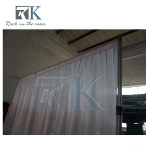 Wedding Pipe and Drape Kit Telescopic Backdrop Stand Adjustable Pipe and Drape Kit Wholesale Backdrop Stand for Sale - Product Image 5