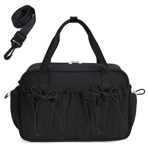 Durable <b>Gym</b> <b>Bag</b> for Women <b>Mini</b> Duffle with Wet Compartment Bowknot Sports Travel <b>Bag</b> Small Foldable Lightweight - Product Image 1