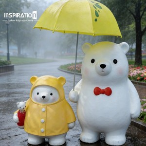 Cultureel glasvezel cartoonbeeld voor de Dag van de Doden (Dia de los Muertos) en Mexicaanse traditiepresentatie - Product Image 1