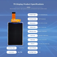 Modul Layar LCD TFT 3,5 Inci Panel Kecerahan Tinggi untuk Sistem Tampilan Otomotif & Aplikasi Instrumen Medis