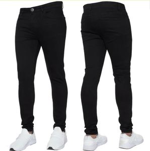 Jeans Ajustados para Hombre, Estilo Europeo y Americano, Populares, Simples, Clásicos, Elásticos, Modelo J0165 - Product Image 3