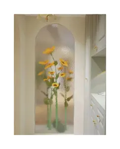 Vidro decorativo em promoção, novo design moderno, arte personalizada, vidro plano, decoração para quarto