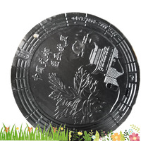 Couvercle de manhole anti-compactation avec impression de logo personnalisé