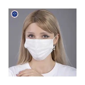全新医疗工厂高品质医用口罩定制医用无纺布一次性平板口罩