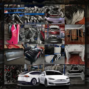 Sản xuất tại Trung Quốc Phụ tùng xe hơi Air intake lưới tản nhiệt sừng tấm bìa 1058073-00-b cho Tesla mô hình S intake lưới tản nhiệt sừng hộp