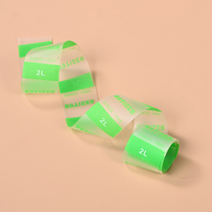 Étiquettes de col en TPU Minjong, sur mesure, transparentes, en PVC, lavables, pour vêtements - Product Image 4