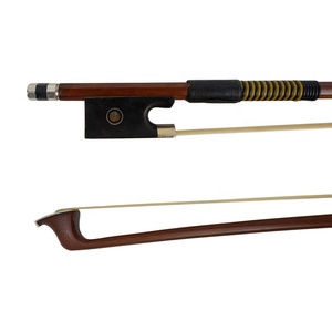 Livraison gratuite Pièces d'instruments de musique à cordes de haute qualité Archet de violon Forme octogonale professionnelle personnalisée Archets de violon <span class=keywords><strong>en</strong></span> <span class=keywords><strong>bois</strong></span> du Brésil - Product Image 5