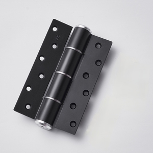 Bisagra Hidráulica de Cierre Suave de Alta Resistencia de 6 Pulgadas, Bisagra Silenciosa de Aleación de Aluminio Tipo E de Alta Gama en Negro Mate para Puerta de Madera de Hotel - Product Image 1