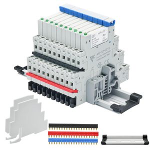 HF41F Electromechanical <b>Relay</b> 6A 250VAC SPDT With LED Indicator Socket 10Pcs - Product Image 1