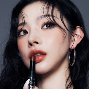 Naughty Percent Melting Shine Lipstick 02 Longing Kbeauty <b>Lip</b> Makeup Glass Like Shine Cushion Smooth Application Lipstick - Product Image 2