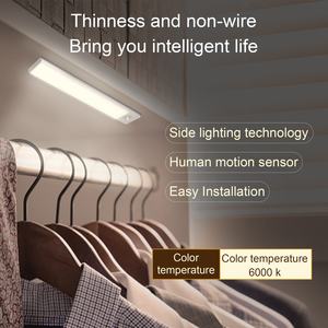 Luces de Cocina Ultrafinas Inalámbricas que Funcionan con Batería, Iluminación Debajo del Gabinete, Luz LED con Sensor de Movimiento para Escaleras - Product Image 4