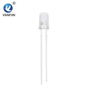 Wanf5 5 मिमी लाल प्रकाश इन-लाइन बीड्स लंबे छोटे फुट कट और बेंडेबल लाल उत्सर्जक डायोड लैंप - Product Image 6