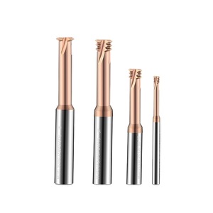 Tungsten Carbide Thread End Mill Single Tooth Triple Tooth M1 M24 Metric Steel Coated Stainless Steel High Efficiency Cutter - Product Image 5