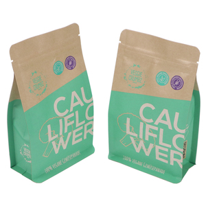 Özel Geri Dönüşümlü Ayakta Duran Laminasyonlu Kalın Kraft Kağıt Gıda Ambalajı Kahve Poşeti Üreticileri - Product Image 2