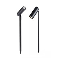 Lampe de projection d'extérieur étanche avec LED, indice IP65, éclairage de jardin à brancher pour parterres de fleurs et aménagements paysagers