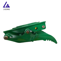 Pulgares Hidráulicos para Excavadora, Pulgar de Enlace Progresivo que Actúa como Garra para Mover Rocas, Alta Precisión, Compatible con KX175 KO30 KO40 KO45 KU45