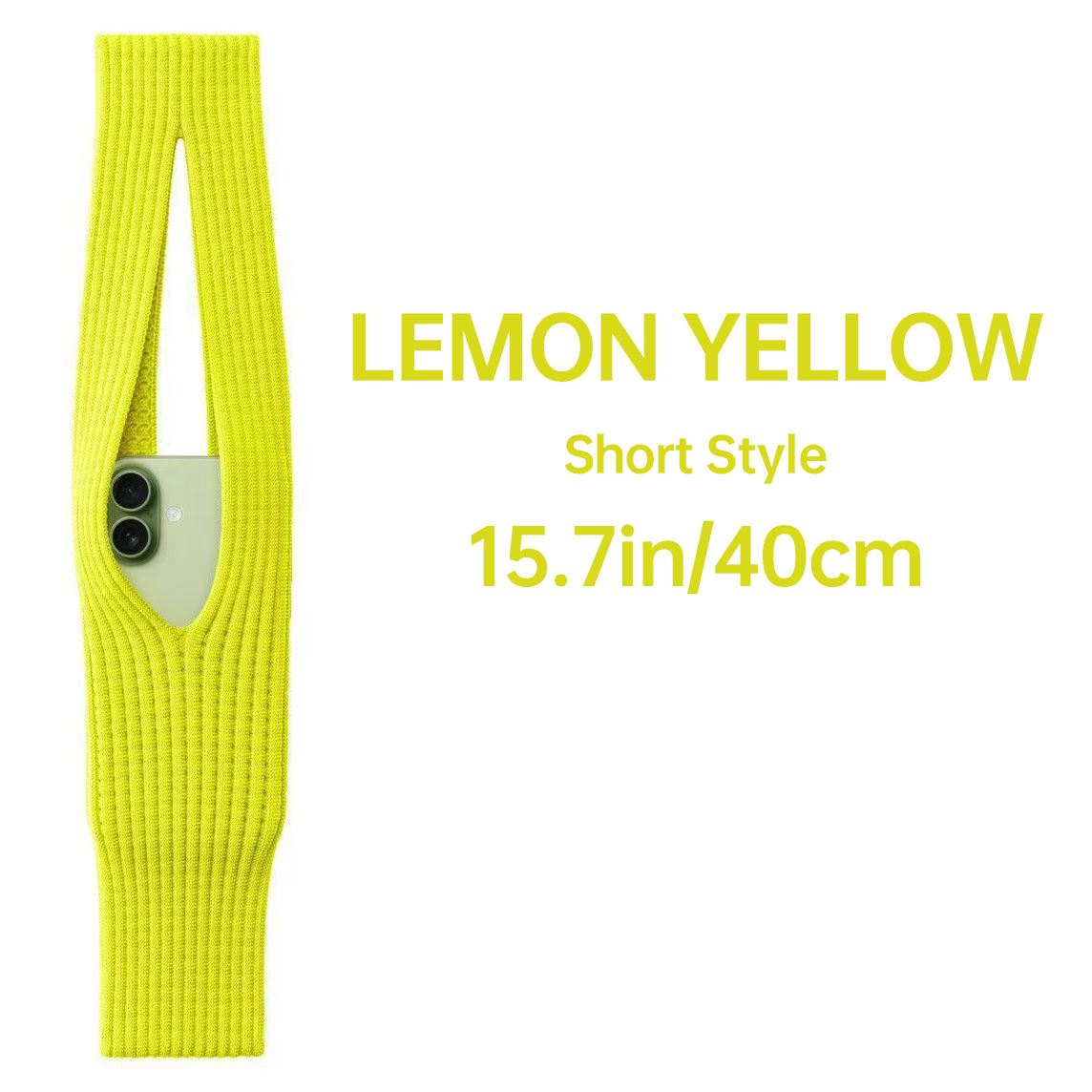 Jaune citron 40cm