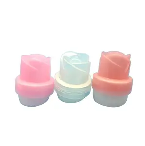 58mm Plastic Laundry Detergent Caps PP Liquid Soap Bottle Fabric Softener Bottle Caps Polybag Disc Cap Customized Logo Printing