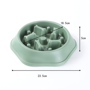 Mangkuk Makan Anjing Anti Gulung, Anti Tersedak, Anti Kembung, Anti Selip, Mangkuk Makan Lambat untuk Anjing Kecil dan Sedang - Product Image 4