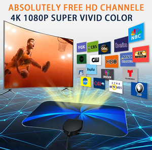 Antenne <span class=keywords><strong>TV</strong></span> numérique TOXU, la meilleure antenne HD pour les chaînes locales VHF UHF, <span class=keywords><strong>TV</strong></span> gratuite 4K, antenne <span class=keywords><strong>TV</strong></span> numérique illimitée pour l'extérieur/l'intérieur - Product Image 5
