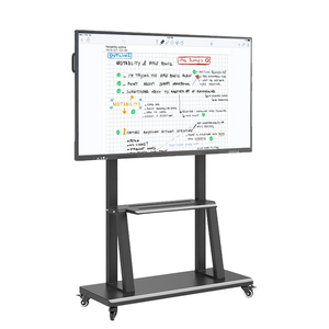 55/65/75/86/98/100 Inch 4K UHD Interactive Whiteboard with 20 Point IR Touch for School Education Android & Windows OS - Product Image 1