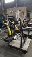 Máquina de remo comercial para gimnasio, equipo de fitness de fuerza con carga de placas para ejercicios de espalda y pecho, máquina de remo sentado para uso en gimnasio/hogar en venta