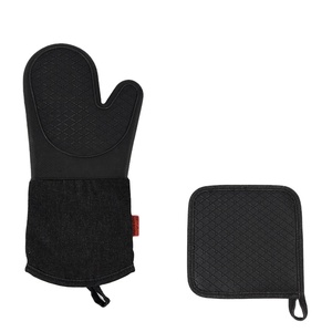 Maniques de cuisine professionnelles résistantes à la chaleur, gants de four en silicone, gants de barbecue - Product Image 6