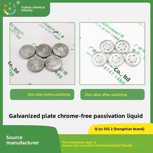 Agente de eliminación de óxido de aleación de zinc respetuoso con el medio ambiente, fuente de ácido de antigua fábrica para pulido químico - Product Image 5