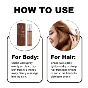 <span class=keywords><strong>Spray</strong></span> brumeux pour cheveux au sel de mer, huile scintillante dorée, équilibre naturel organique, texture du cuir chevelu, volume, protection thermique pour femmes et hommes - Product Image 5