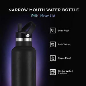 Bouteille d'eau isotherme portable en acier inoxydable de 750 ml pour le sport en plein air, avec logo personnalisé, vente en gros d'usine - Product Image 6
