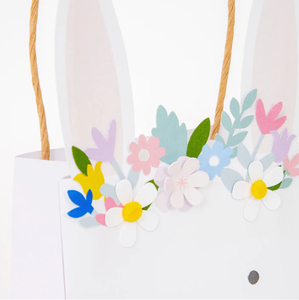 DAMAI Custom <b>Easter</b> Bunny Treat Baskets <b>Easter</b> Party Supplies Pink&blue Rabbit Paper Gift <b>Bags</b> - Product Image 4